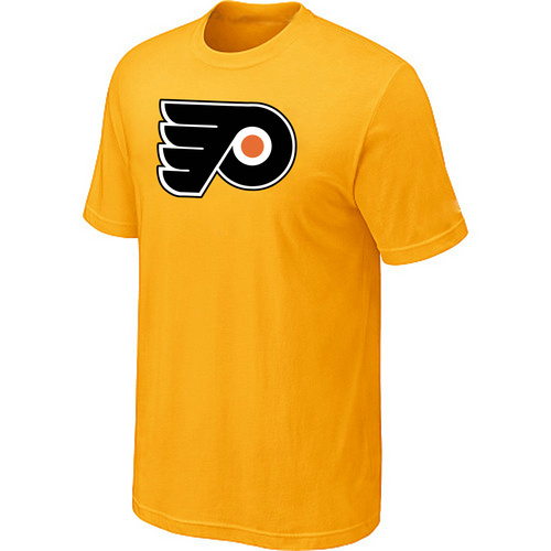 Philadelphia Flyers Big & Tall Logo Yellow T Shirt