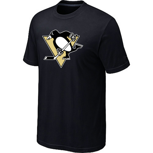 Pittsburgh Penguins Big & Tall Logo Black T Shirt