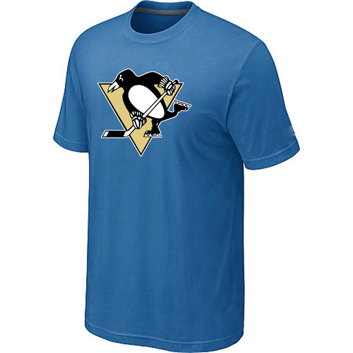 Pittsburgh Penguins Big & Tall Logo L.Blue T Shirt