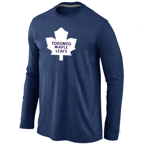 Toronto Maple Leafs Big & Tall Logo D.Blue Long Sleeve T Shirt
