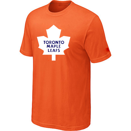 Toronto Maple Leafs Big & Tall Logo Orange T Shirt