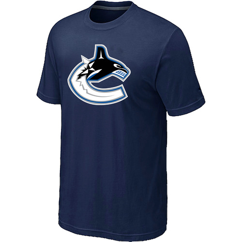 Vancouver Canucks Big & Tall Logo D.Blue T Shirt