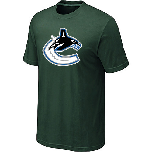 Vancouver Canucks Big & Tall Logo D.Green T Shirt