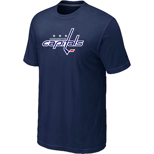 Washington Capitals Big & Tall Logo D.Blue T Shirt
