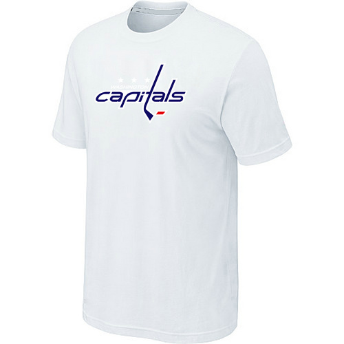 Washington Capitals Big & Tall Logo White T Shirt