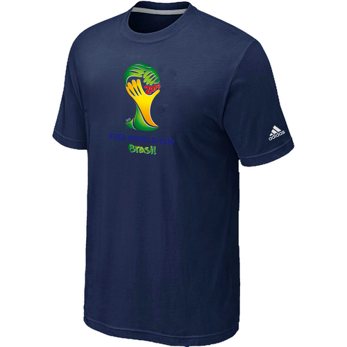 Adidas 2014 FIFA World Cup Big & Tall Men T-Shirt D.Blue