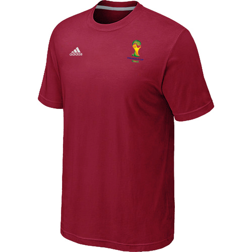 Adidas 2014 FIFA World Cup Men T-Shirt Red
