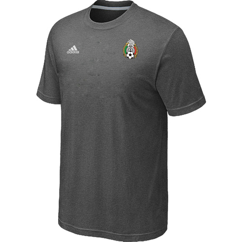 Adidas National Team Mexico Men T-Shirt D.Grey