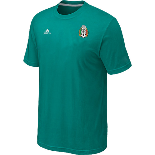 Adidas National Team Mexico Men T-Shirt Green