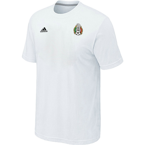 Adidas National Team Mexico Men T-Shirt White