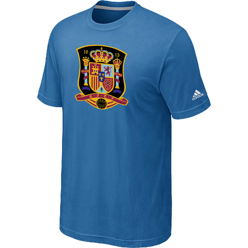 Adidas National Team Spain Big & Tall Men T-Shirt L.Blue