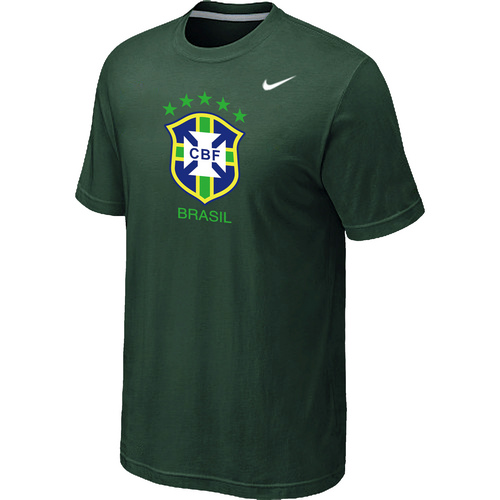 Nike National Team Brazil Big & Tall Men T-Shirt D.Green - Click Image to Close