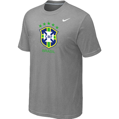 Nike National Team Brazil Big & Tall Men T-Shirt L.Grey