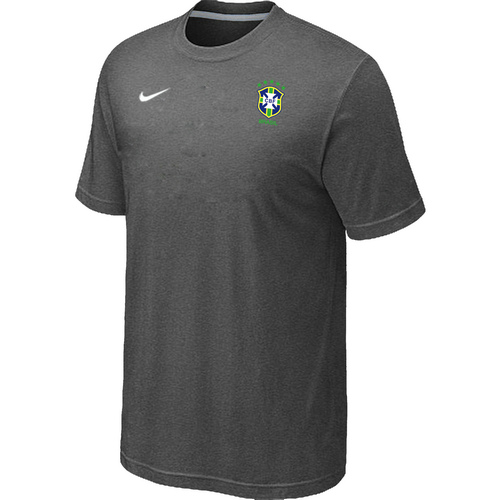 Nike National Team Brazil Men T-Shirt D.Grey