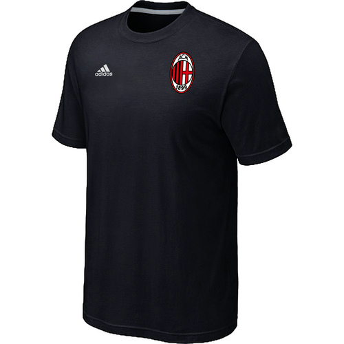 Adidas Club Team AC Milan Men T-Shirt Black - Click Image to Close