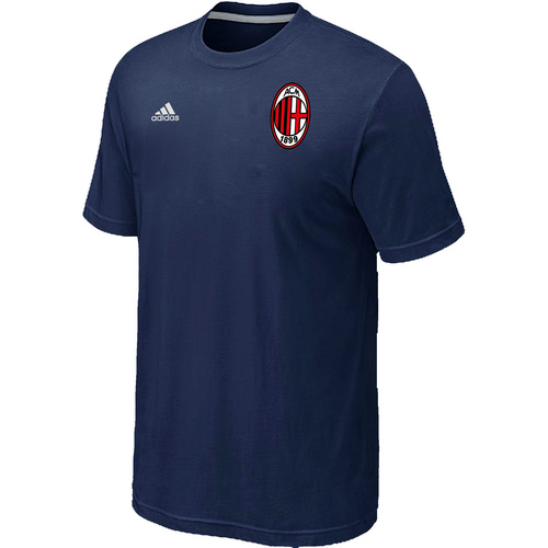 Adidas Club Team AC Milan Men T-Shirt D.Blue