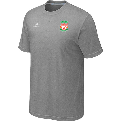 Adidas Club Team Liverpool Men T-Shirt L.Grey
