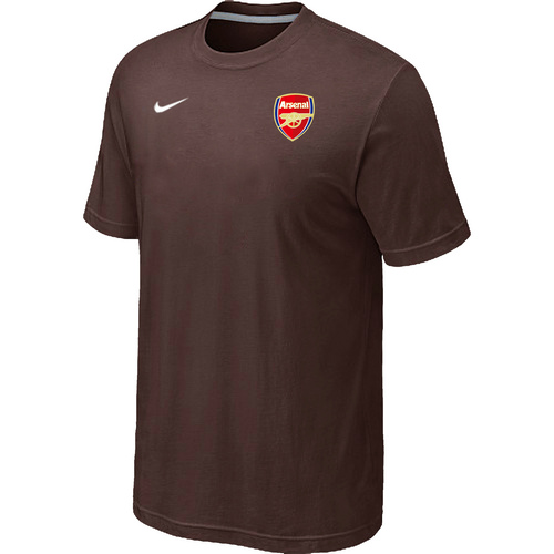 Nike Club Team Arsenal Men T-Shirt Brown
