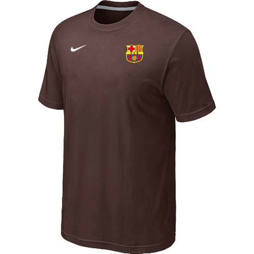 Nike Club Team Barcelona Men T-Shirt Brown