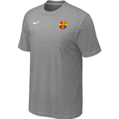 Nike Club Team Barcelona Men T-Shirt L.Grey