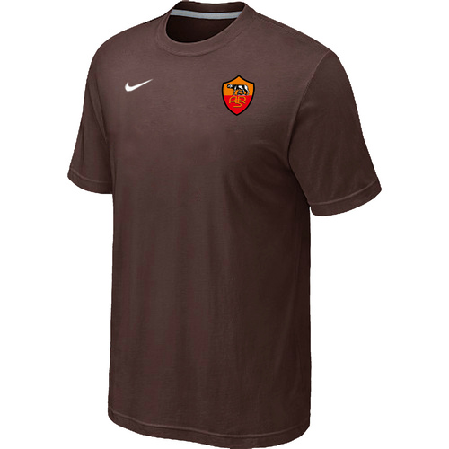 Nike Club Team Roma Men T-Shirt Brown