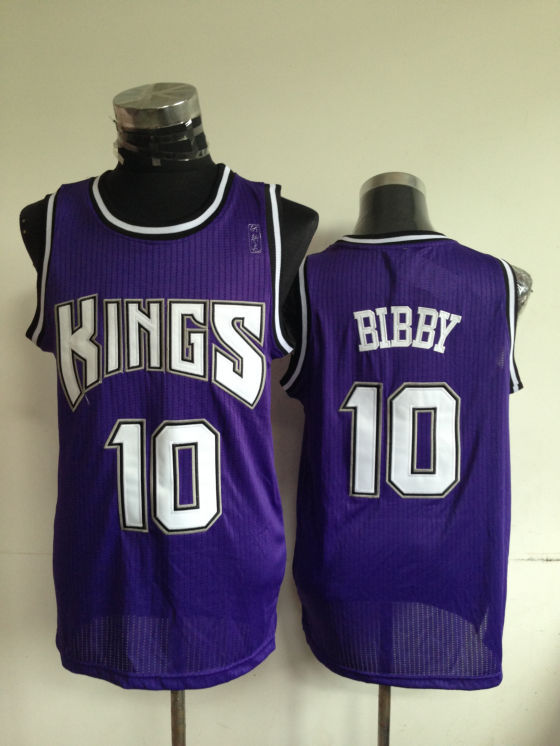 Kings 10 Bibby Purple Jerseys