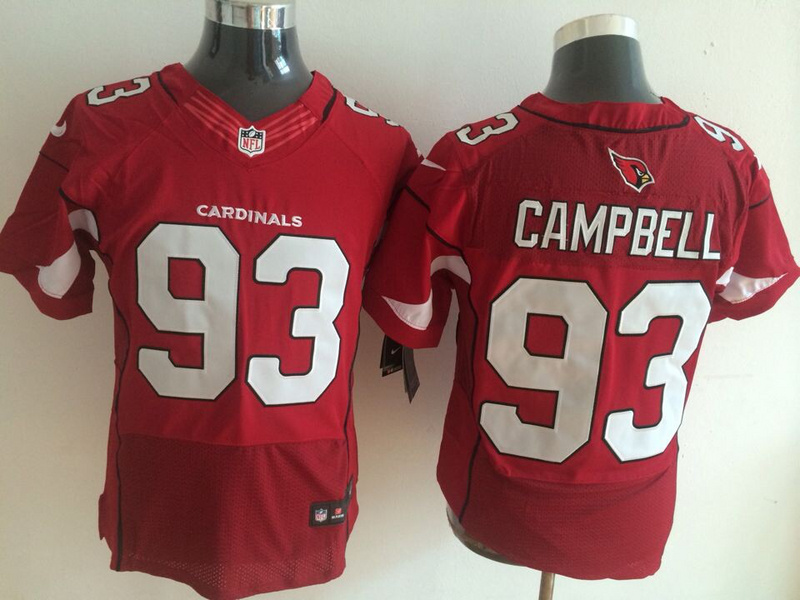 Nike Cardinals 93 Campbell Red Elite Jersey