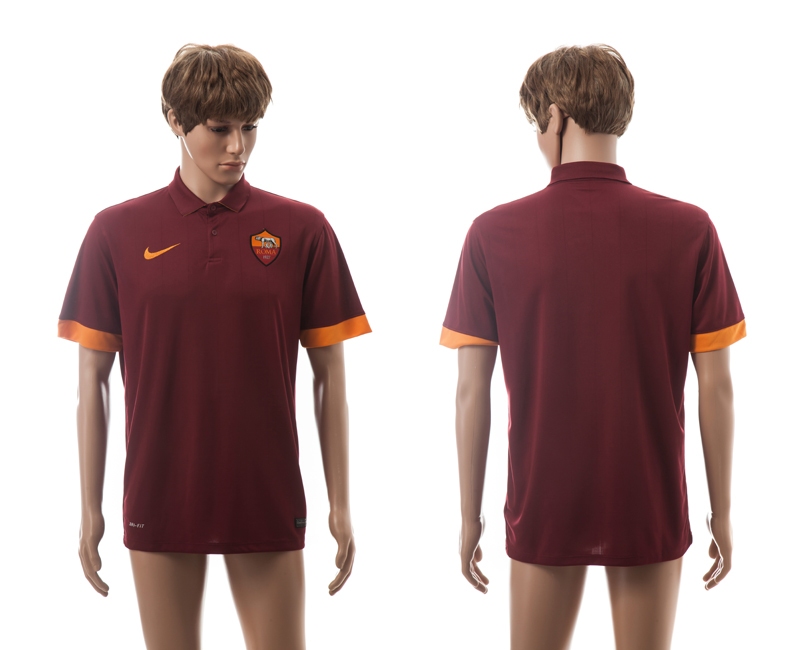 2014-15 Roma Home Thailand Jerseys
