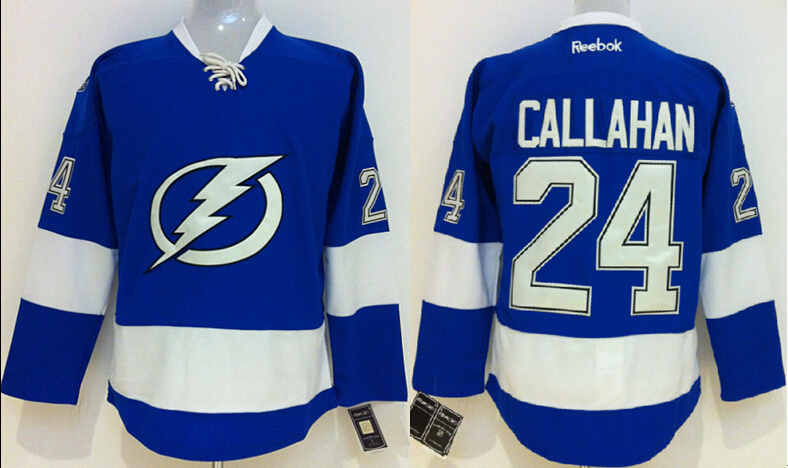 Lightning 24 Callahan Blue Jerseys