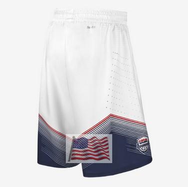 USA 2014 White Shorts