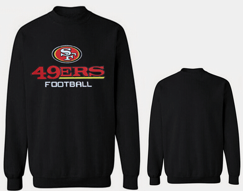 Nike 49ers Fashion Sweatshirt Black - Click Image to Close