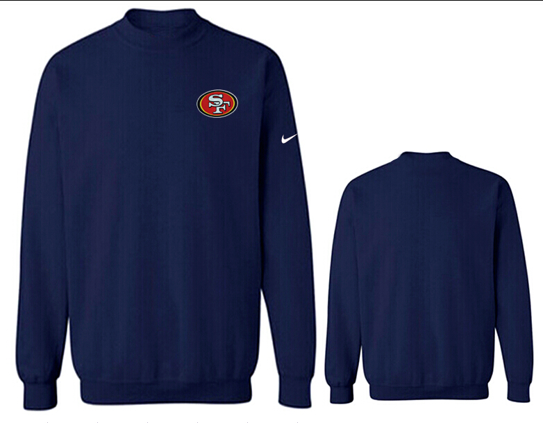 Nike 49ers Fashion Sweatshirt D.Blue2