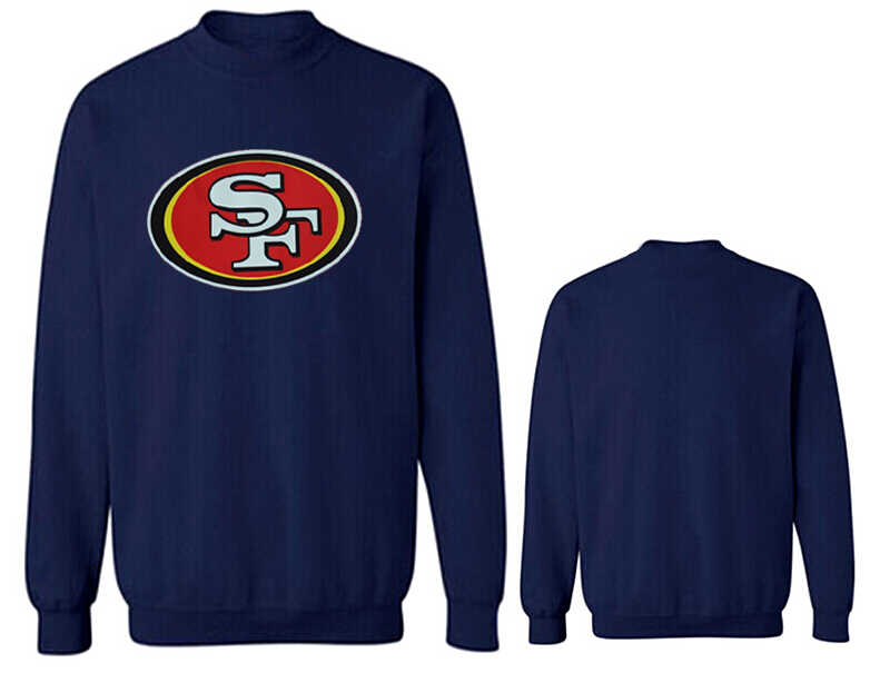 Nike 49ers Fashion Sweatshirt D.Blue4