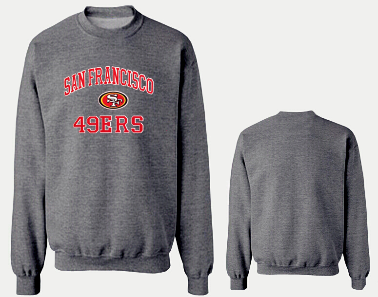 Nike 49ers Fashion Sweatshirt D.Grey3