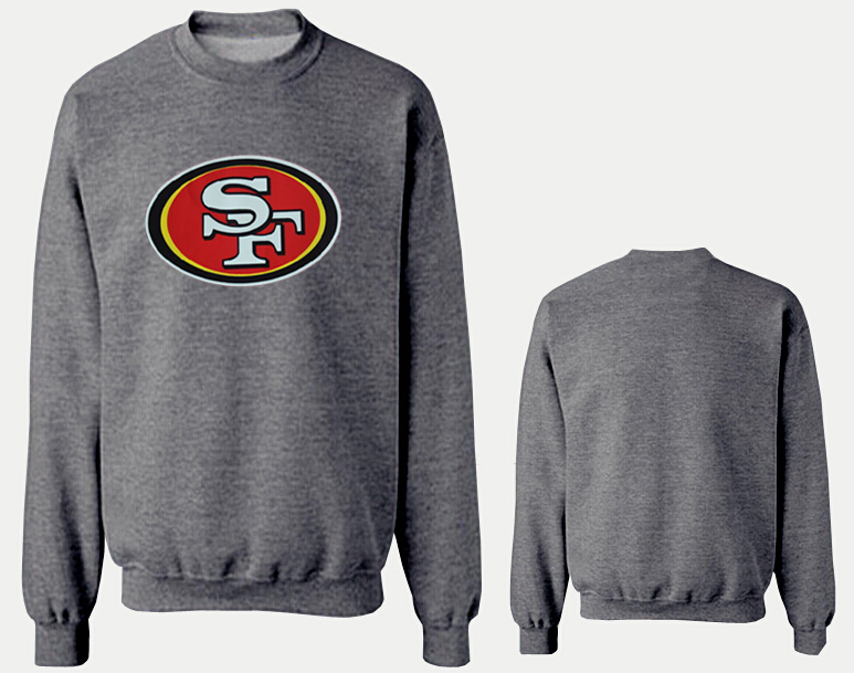 Nike 49ers Fashion Sweatshirt D.Grey4