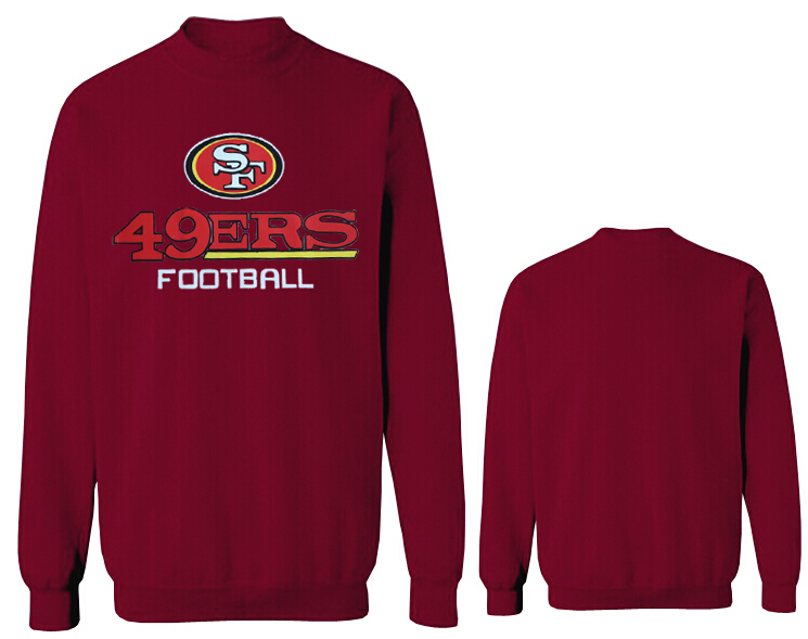 Nike 49ers Fashion Sweatshirt D.Red