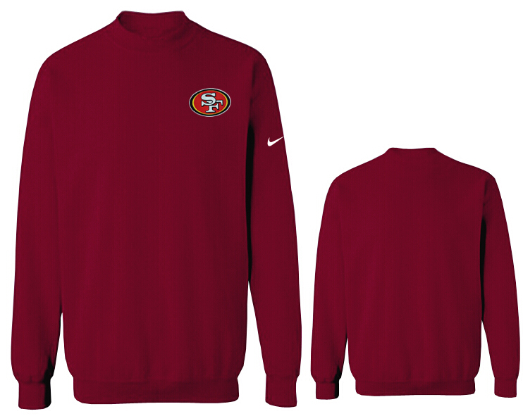 Nike 49ers Fashion Sweatshirt D.Red2