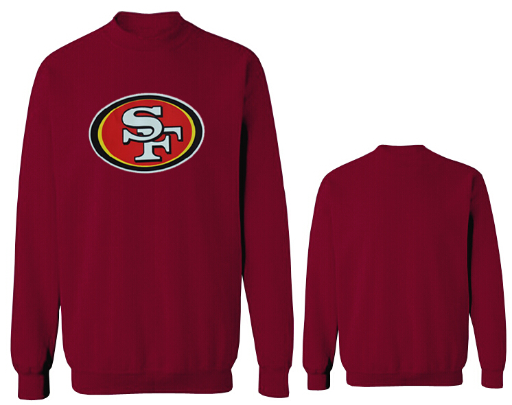 Nike 49ers Fashion Sweatshirt D.Red4
