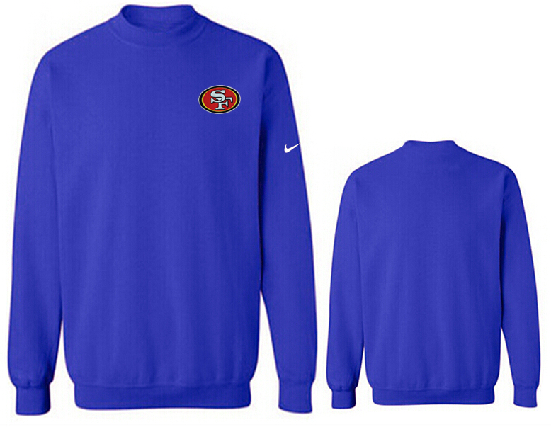 Nike 49ers Fashion Sweatshirt L.Blue2