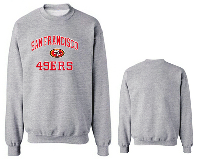 Nike 49ers Fashion Sweatshirt L.Grey3