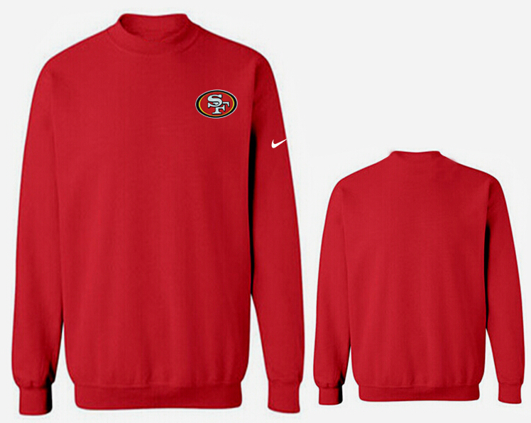 Nike 49ers Fashion Sweatshirt Red2