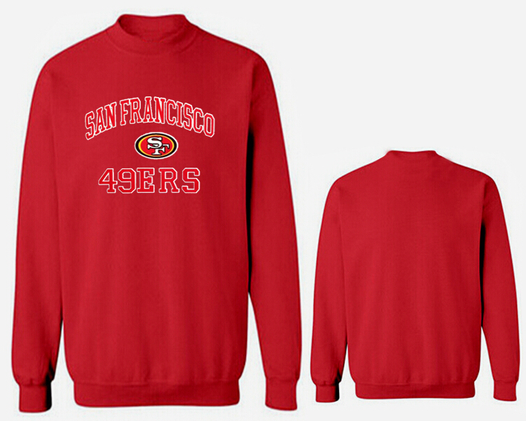Nike 49ers Fashion Sweatshirt Red3