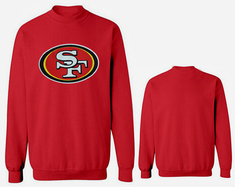 Nike 49ers Fashion Sweatshirt Red4