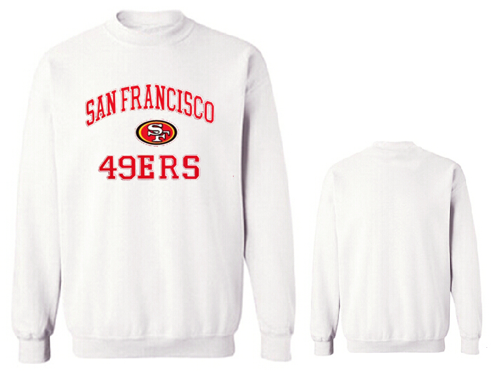 Nike 49ers Fashion Sweatshirt White 3