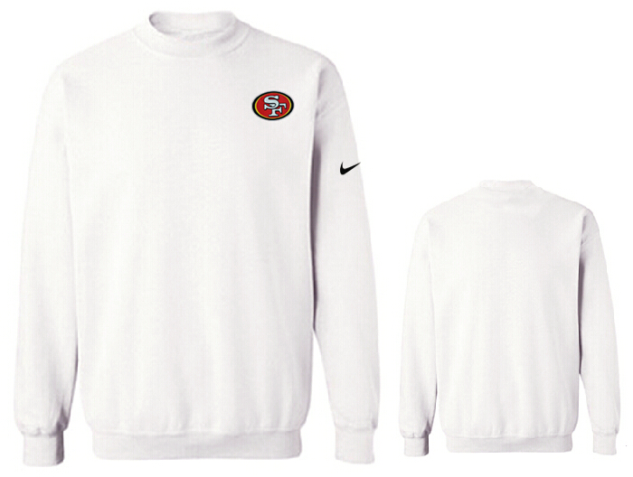 Nike 49ers Fashion Sweatshirt White2