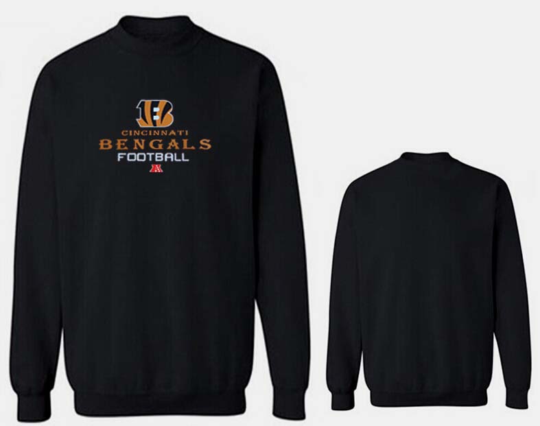 Nike Bengals Fashion Sweatshirt Black4
