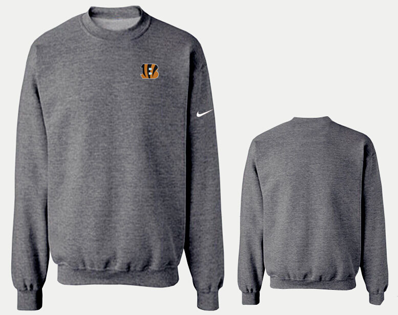Nike Bengals Fashion Sweatshirt D.Grey3