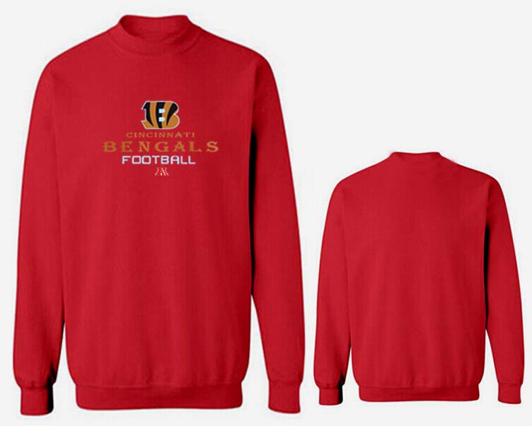 Nike Bengals Fashion Sweatshirt Red4