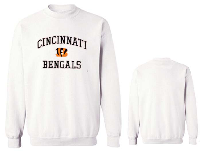 Nike Bengals Fashion Sweatshirt White2