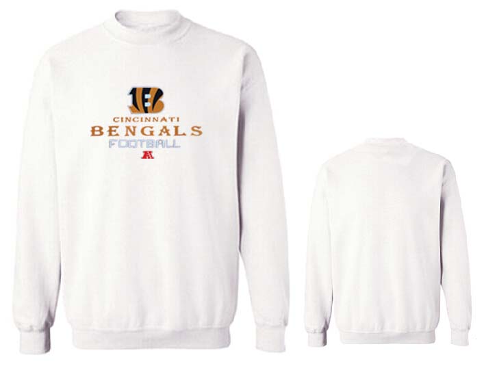 Nike Bengals Fashion Sweatshirt White4